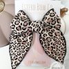 Leopard Print Fable Bow