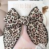 Leopard Print Fable Bow - Image 2