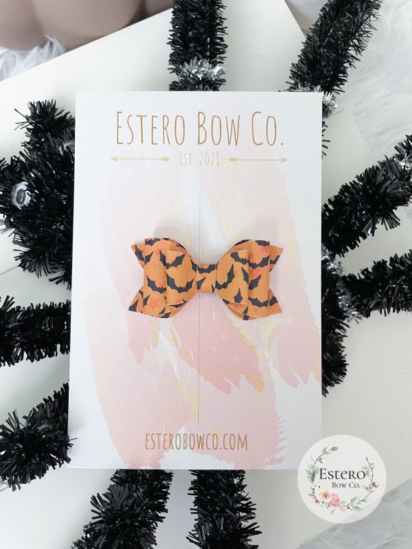 2.5” Bats Hair Bow