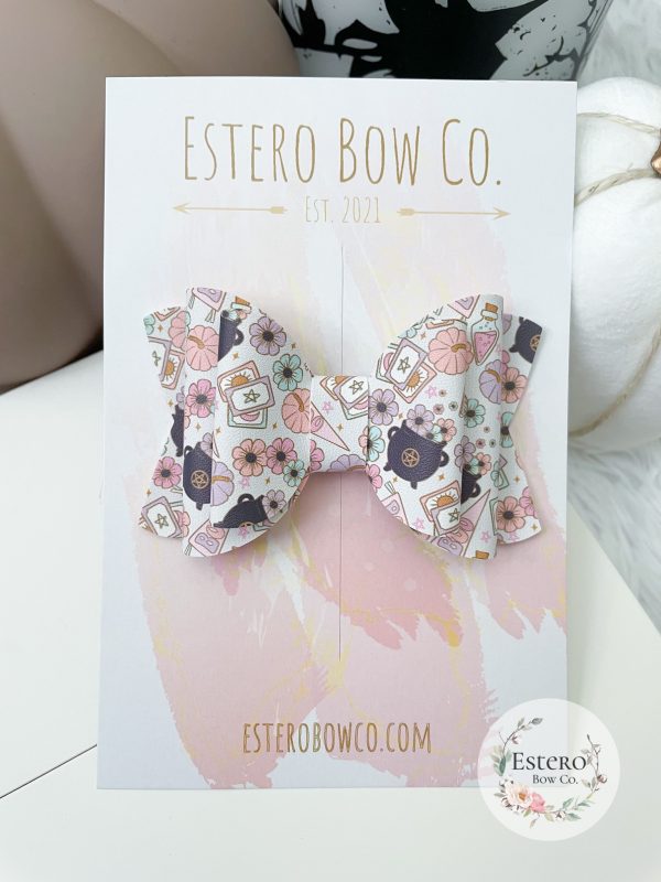 3.5” Boho Halloween Hair Bow