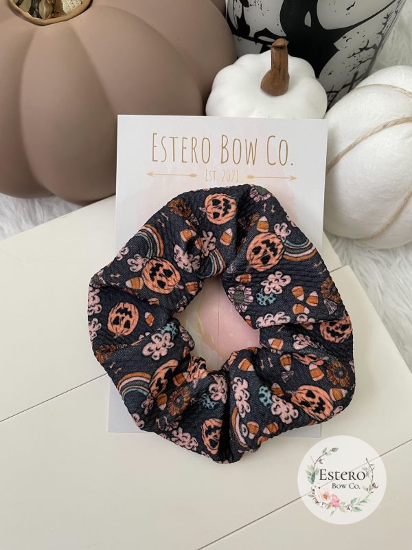 Spooky Boho Halloween Adult Scrunchie - Image 3