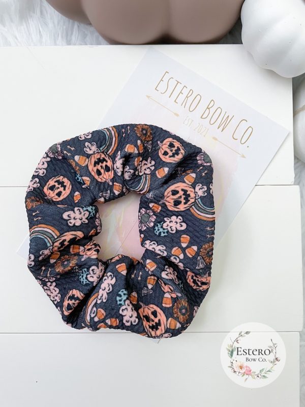 Spooky Boho Halloween Adult Scrunchie - Image 2