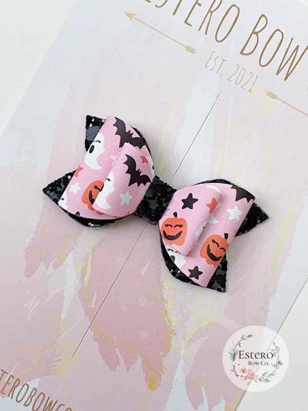 2.5” Spooky Cute Hair Bow - Image 2