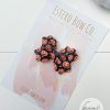 2.5” Jack O-Lantern Hair Bow - Image 4