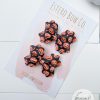 2.5” Jack O-Lantern Hair Bow - Image 3