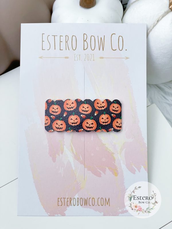 Jack O-Lantern Snap Clip