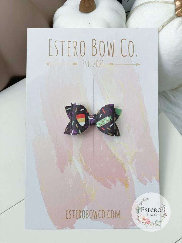 1.72” Trick Or Treat Hair Bow