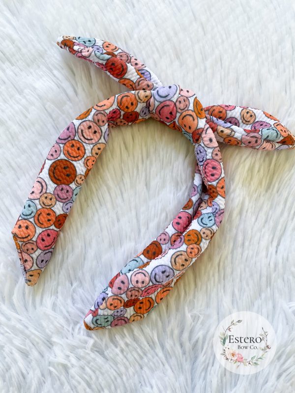 Muted Smileys One Size Headband - Image 2