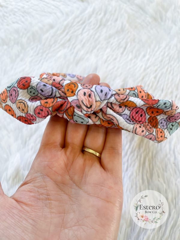 Muted Smileys One Size Headband
