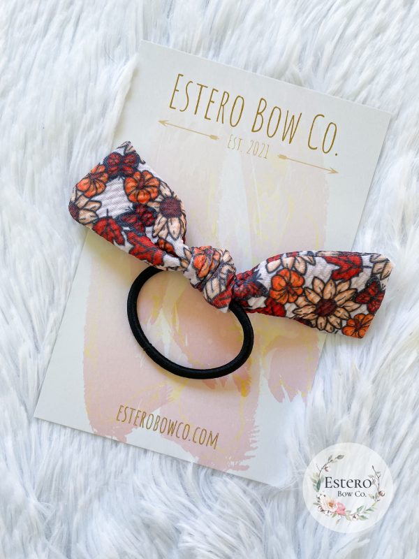 Fall Knotted Hair Tie