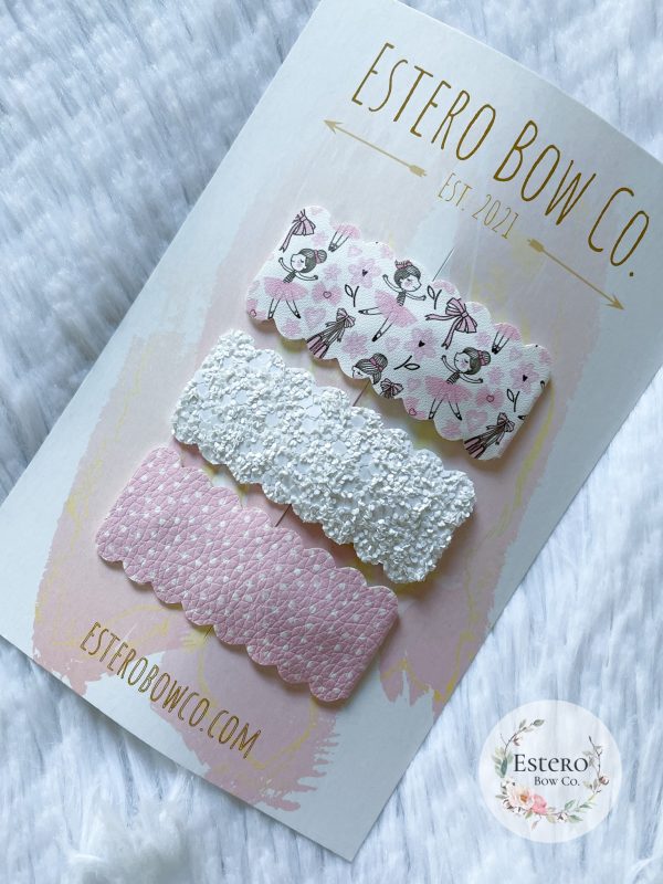 Ballerina Snap Clip Set