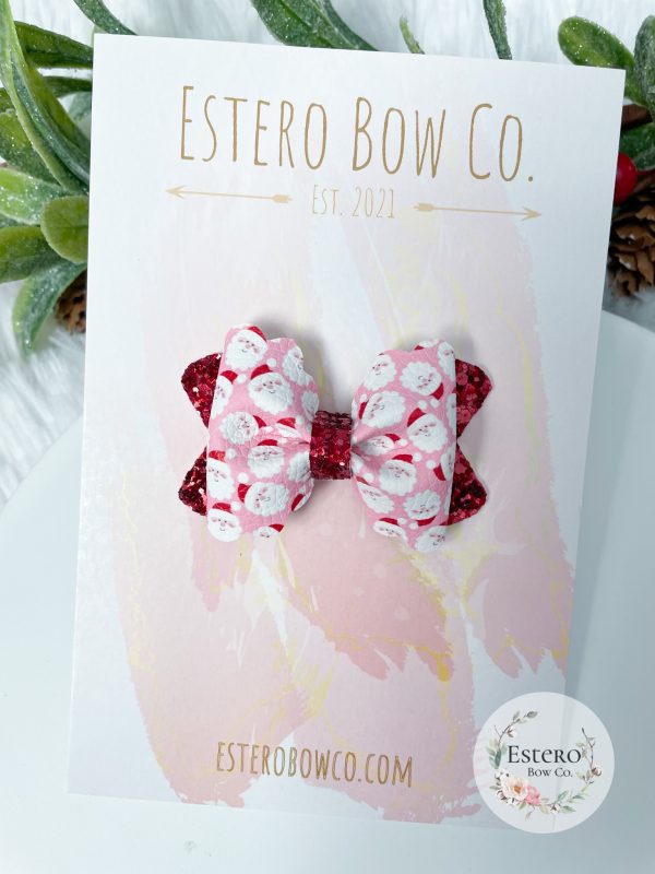 2.5” Santa Hair Bow