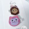 Dollhouse Girl Hair Clip Set - Image 2