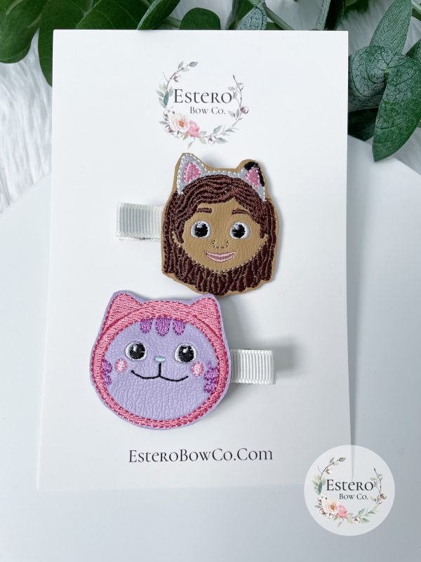 Dollhouse Girl Hair Clip Set - Image 3