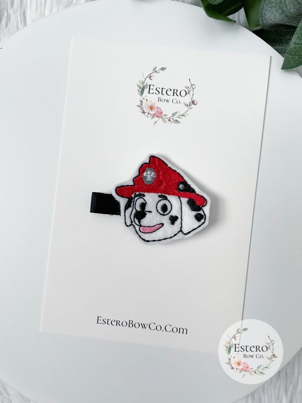 Fire Dog Hair Clip - Image 2
