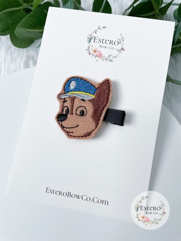 Police Dog Hair Clip - Image 2