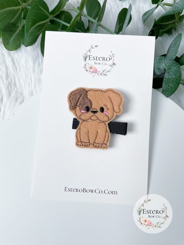 Bulldog Hair Clip - Image 2