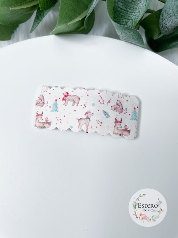 Winter Woodland Animals Snap Clip - Image 2