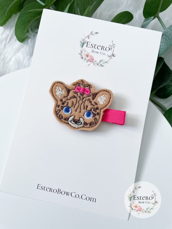 Cheetah Hair Clip - Image 2