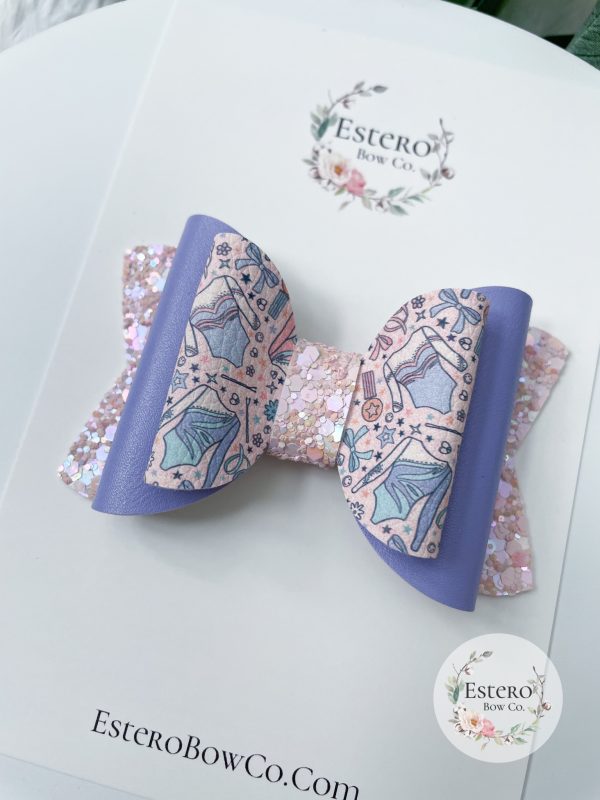 3.5” Gymnastics Hair Bow - Image 2