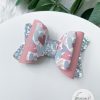 3.5” Boho Hearts Hair Bow