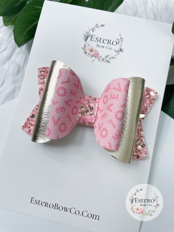3.5” Lots of Love Hair Bow