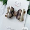 3.5” Golden Celestials Hair Bow - Image 2