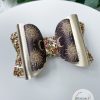 3.5” Golden Celestials Hair Bow