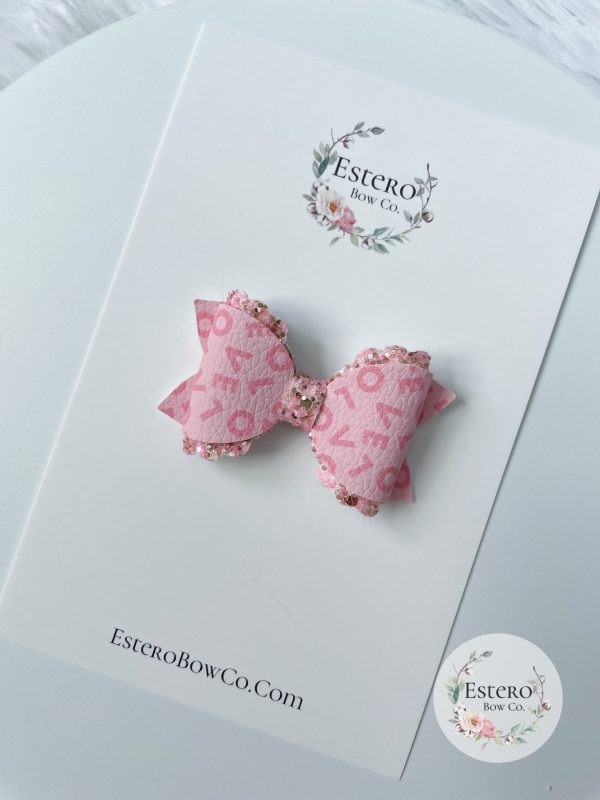 2.5” Lots of Love Hair Bow - Image 2