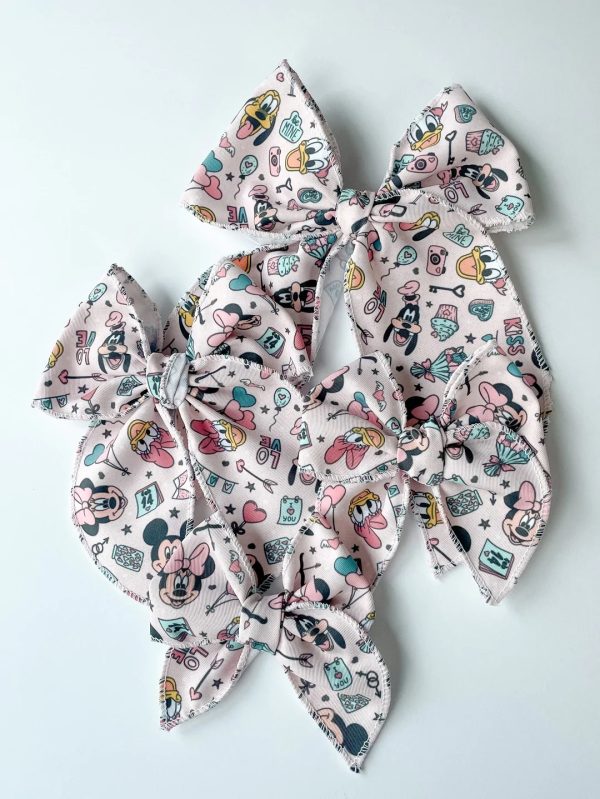 The Valentines Mouse Bow - PREORDER