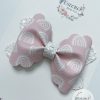 3.5” Neutral Rainbows Hair Bow