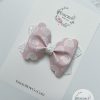 3.5” Neutral Rainbows Hair Bow - Image 4