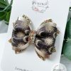 3.5” Golden Celestials Hair Bow - Image 4