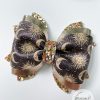 3.5” Golden Celestials Hair Bow - Image 2