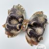 3.5” Golden Celestials Hair Bow - Image 5