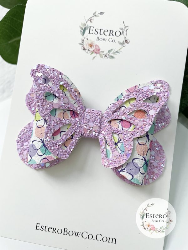 3.5” The Bright Butterfly Hair Bow