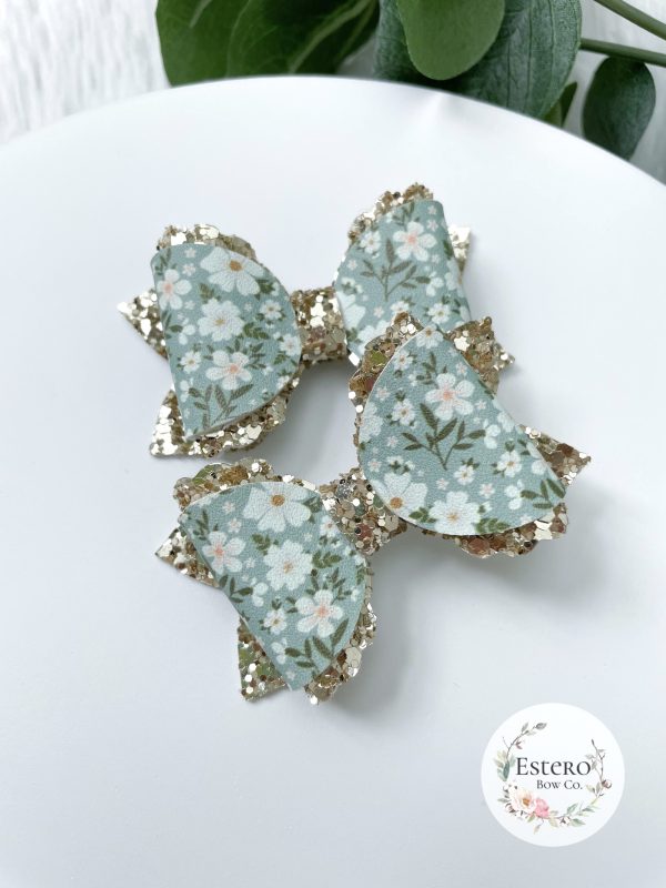 2.5” The Bridget Floral Hair Bow
