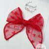 The Red Heart Mesh Mini Fable Bow - Image 3
