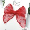 The Red Heart Mesh Mini Fable Bow