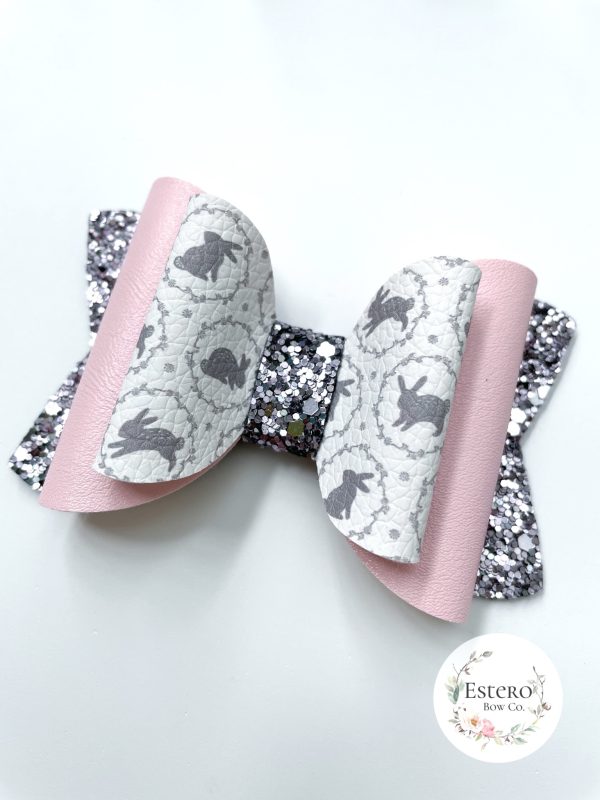 3.5” The Classic Bunnies Hair Bow