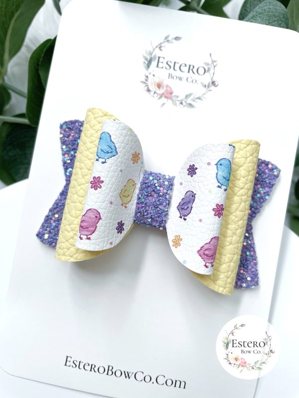 3.5” The Little Chicks Hair Bow