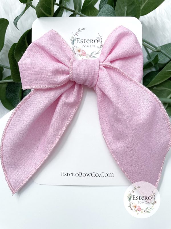 The Pink Glitter Fable Bow