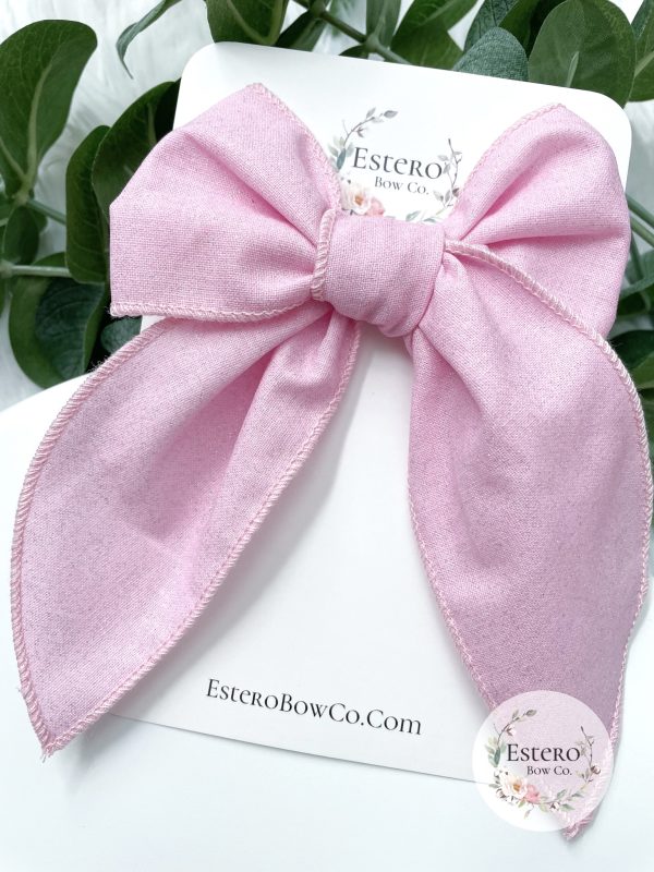 The Pink Glitter Fable Bow - Image 4