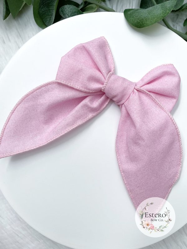 The Pink Glitter Fable Bow - Image 2