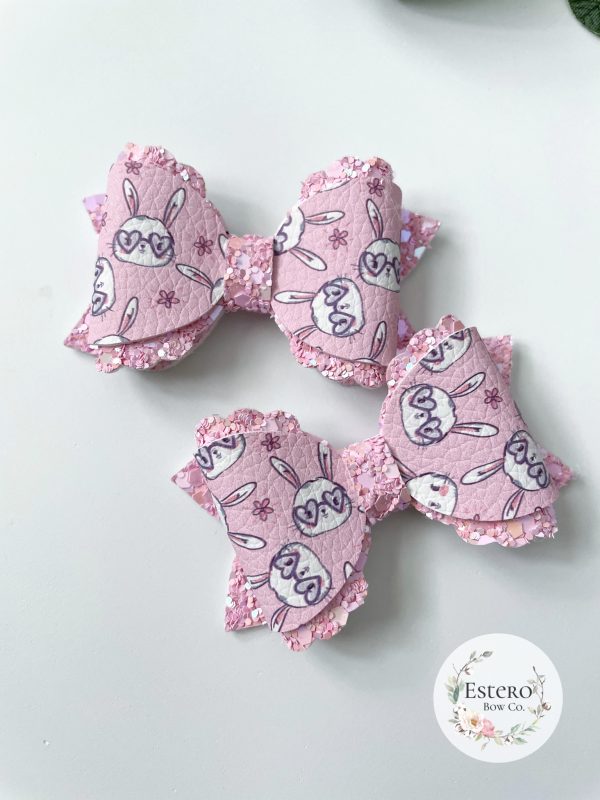 2.5” Bunny Love Hair Bow