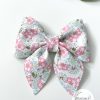3" Claire Floral Sailor Bow - Image 3