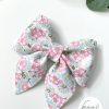 3" Claire Floral Sailor Bow - Image 4