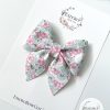 3" Claire Floral Sailor Bow - Image 5