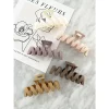 Zigzag 4.5" Matte Hair Claw, Hair Clips | LoveLina