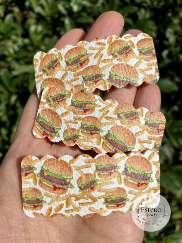 Burgers and Fries Snap Clip